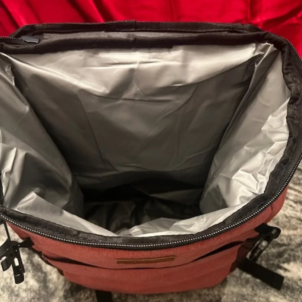 Vankor pink Camping Cooler Backpack leak-proof thermal lining for warm or‎ cold